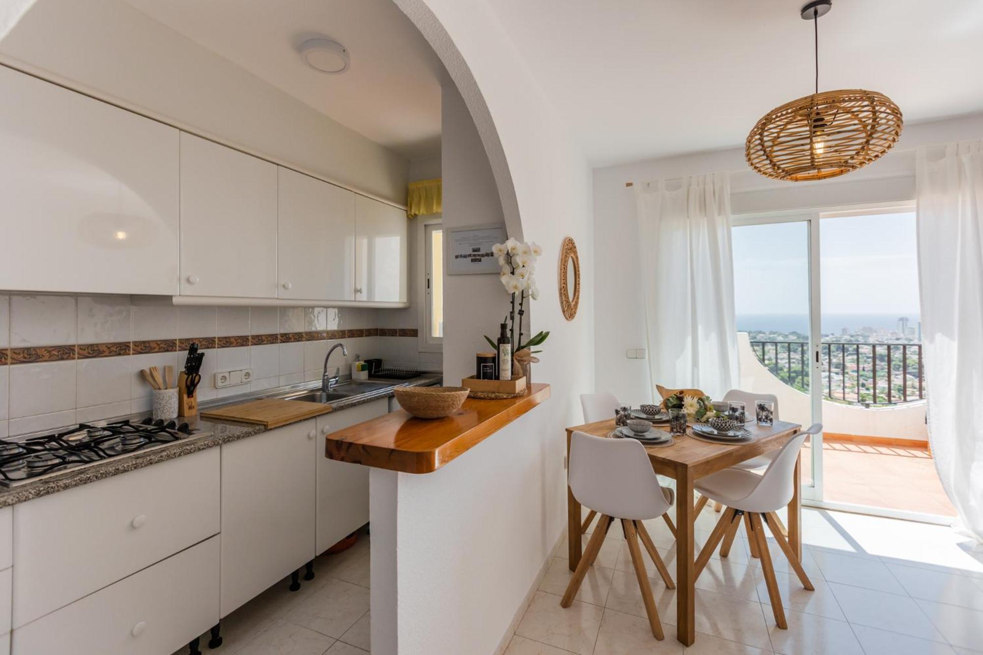 Casa Crista - Calpe, Costa Blanca 1907アパートメント エクステリア 写真